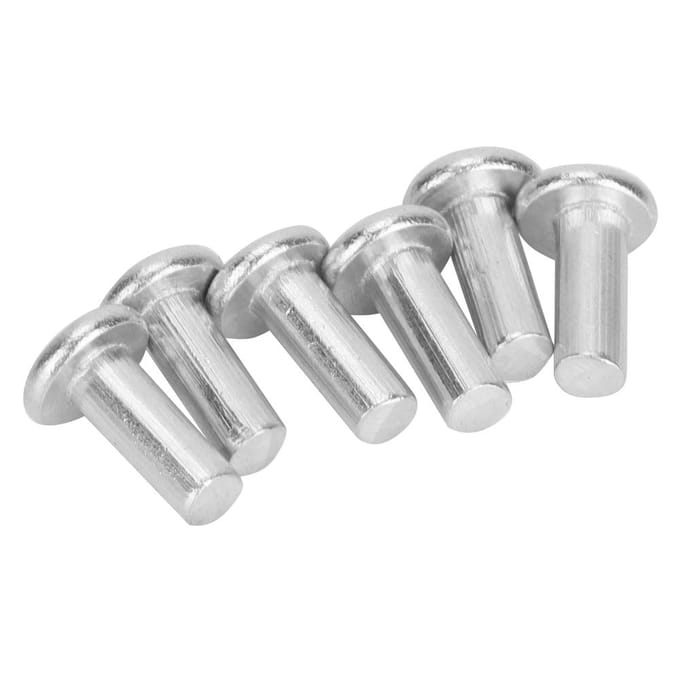 100 stuks GB867 M4 Platkop Aluminium Klinknagels Platkop Massieve Klinknagel (M4 * 12)