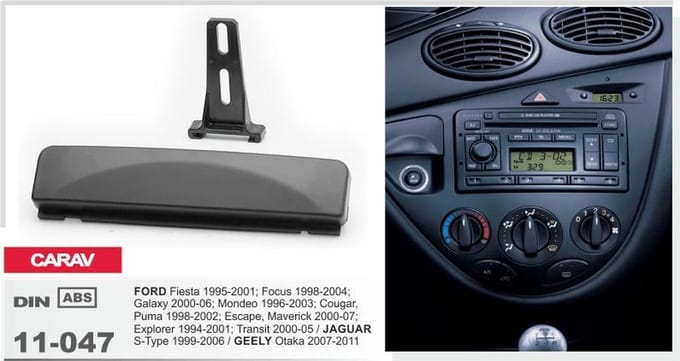 1-din frame autoradio JAGUAR S-Type 1999-2006
