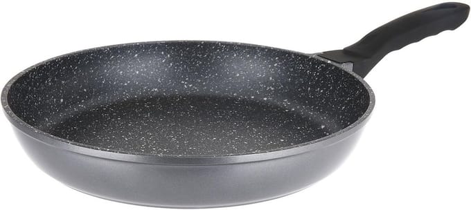 Gegoten Aluminium Pan Ø 30 cm met Antiaanbaklaag en Soft-Touch Handgreep