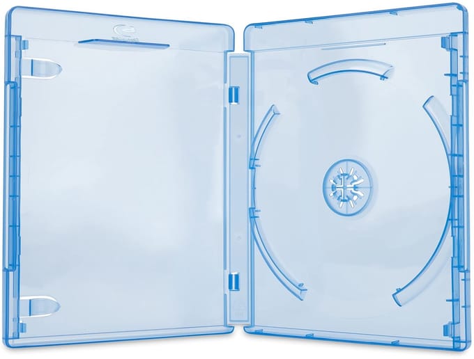 Allecto - Blu-ray Case - Professionele Discs Packaging - 15mm - Ruimtebesparend - Geschikt voor opslag - 5 stuks
