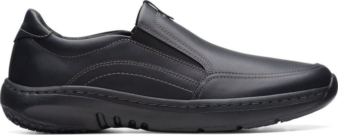 Clarks - PRO STEP - Instappers - Kleur: Zwart - Maat: 41
