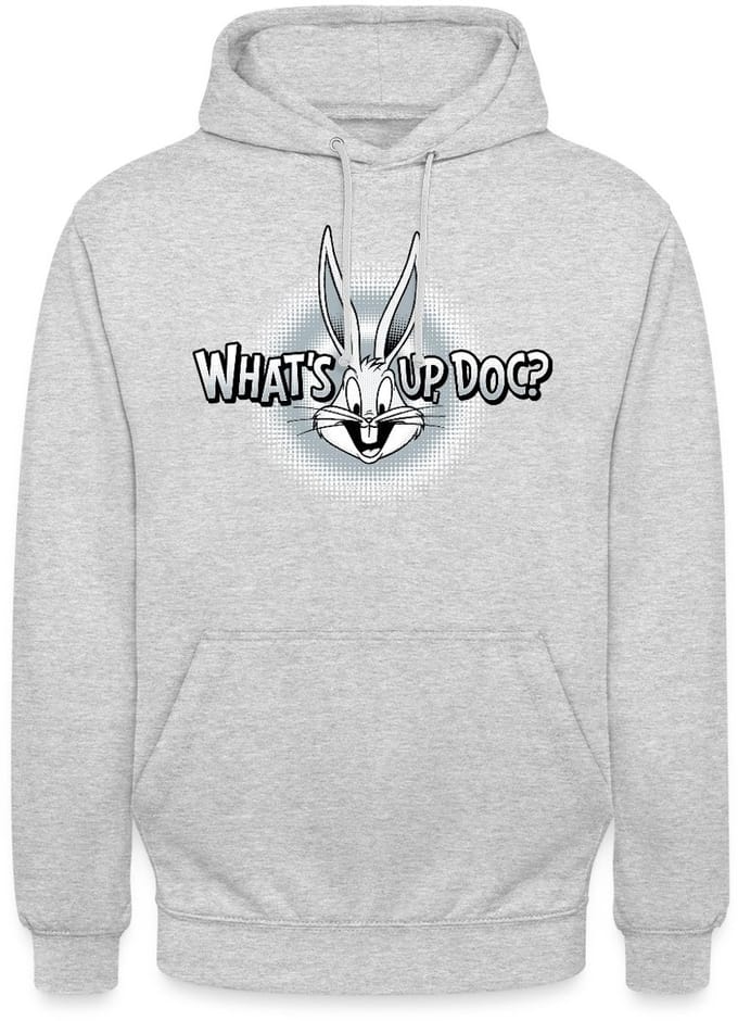 Looney Tunes Bugs Bunny What's Up Doc Hoodie Unisex