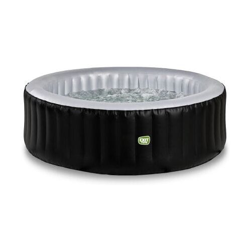 EXIT Silver Classic Opblaasbare Spa - 4 Persoons - Jacuzzi voor Buiten - Hottub met Jets - Zwart