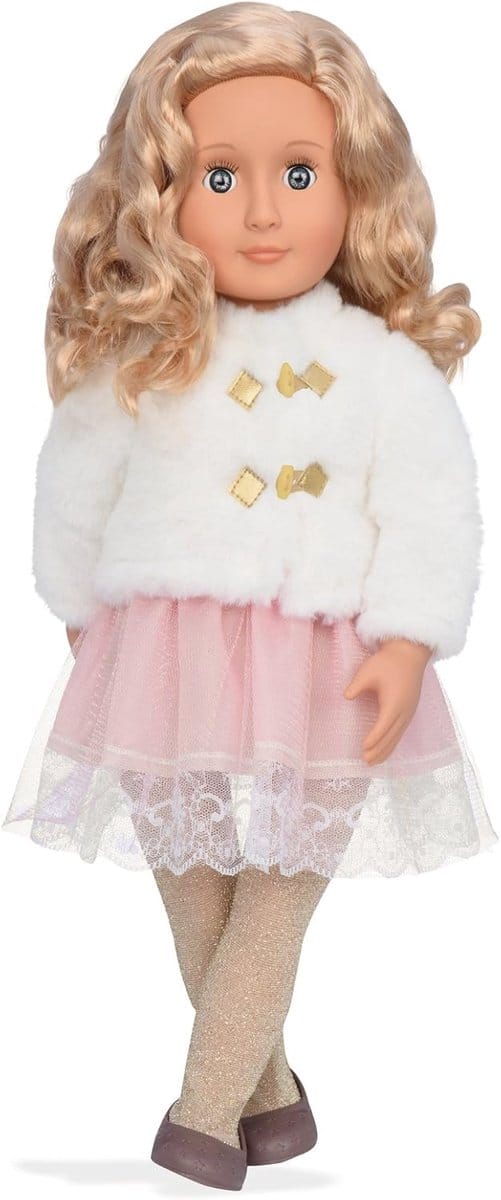 Halia pop - Grote pop - Rollenspel spelen - Met slaapogen - 46 cm - Niet gespecificeerd