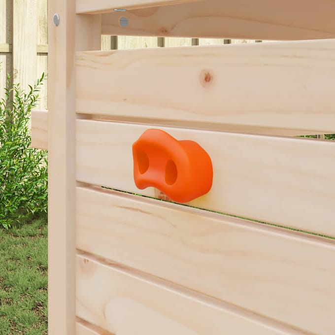 vidaXL Klimgreep 2 pcs Oranje 100 x 67 x 43 mm PP