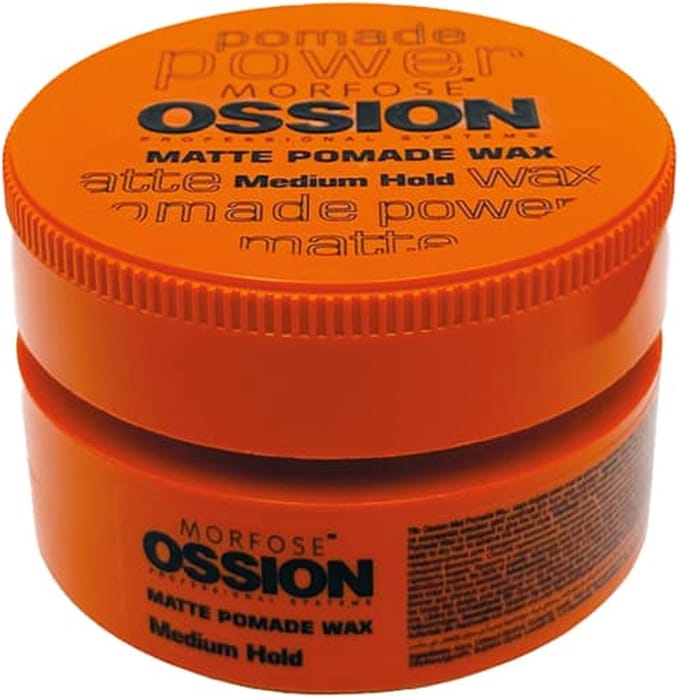 Ossion Matte Pomade Wax - Medium Hold - 100 ml