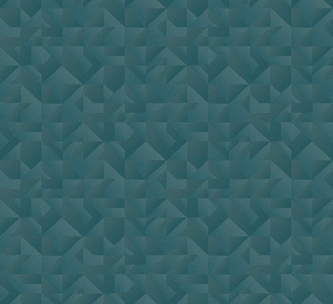 Zambaiti Vinylbehang Z54536 - Fuksas - Grafisch Turquoise - 70cm x 10.05m