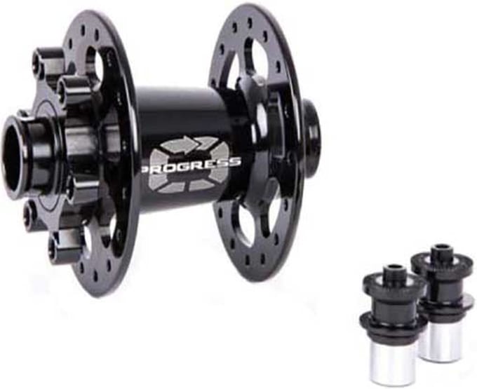 Progress Ultra Boost Disc Mtb Voornaaf Zwart 28H / 15 x 110 mm