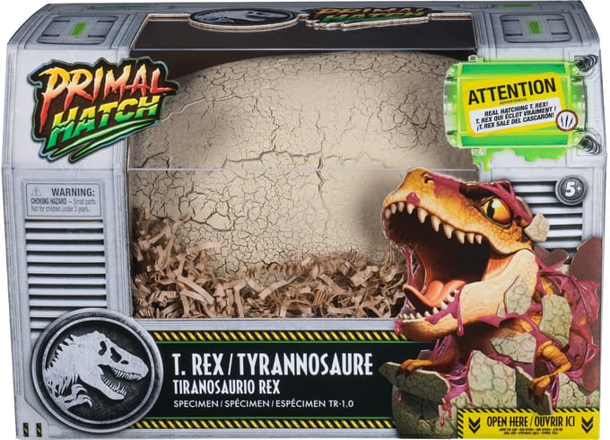 Jurassic World Primal Hatch - Interactive Hatching Dino Dinosaurussen