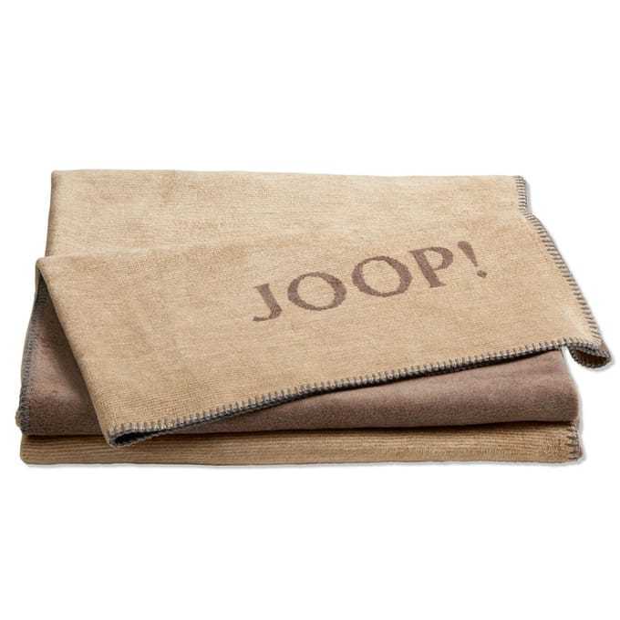 Joop! Dames en Heren plaid deken Melange-Doubleface