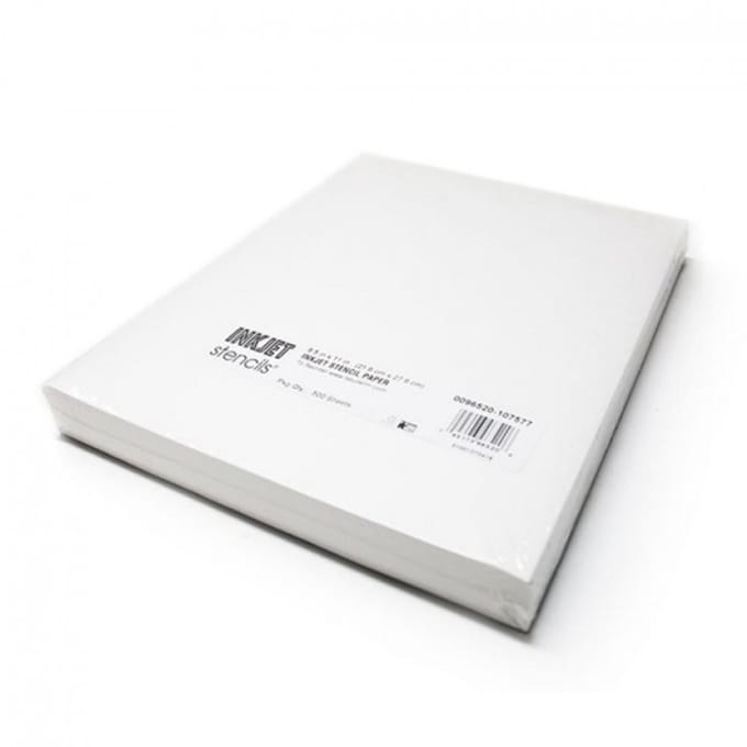 InkJet Stencils Printer | Paper for InkJet Stencil Printer | 21.6 x 27.9 cm | 500 vellen |