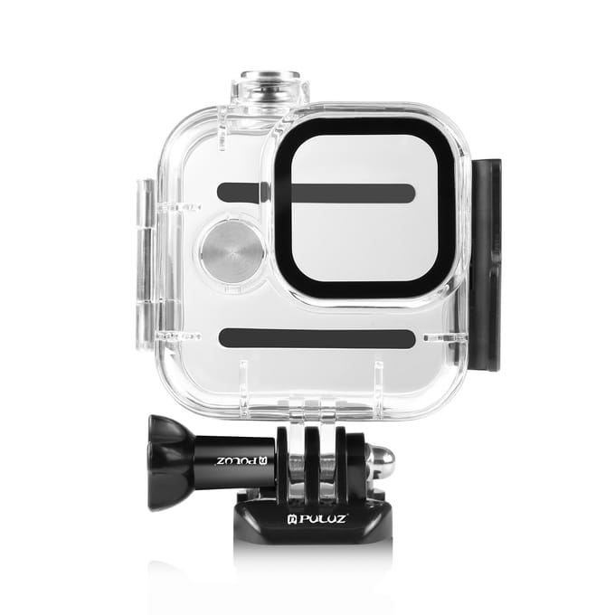 PULUZ PU925T boîtier étanche boîtier de protection de plongée pour caméra d'action sous-marine transparent