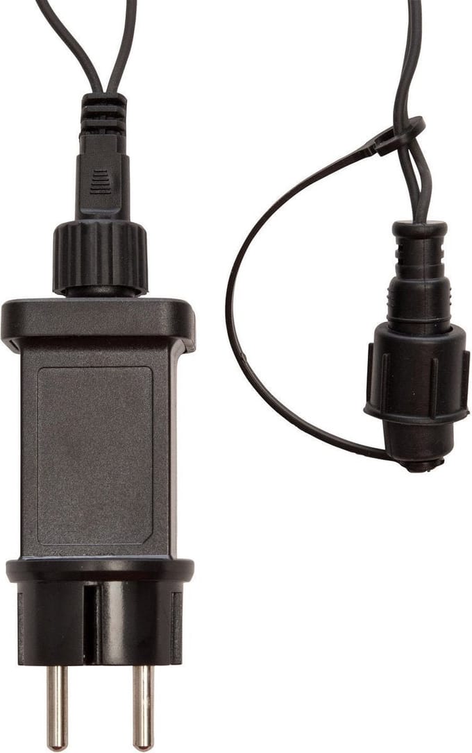 Nampook | Start- adapter voor Koppelbare Kerstverlichting - 10 Meter - Geschikt tot 1600 LED's