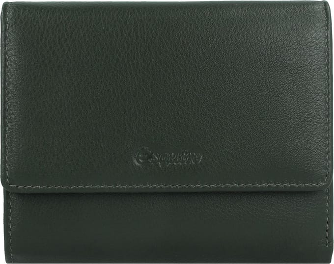 Esquire Viktoria Portemonnee RFID Leer 12 cm - Dames - Horizontaal - grün