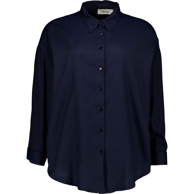 Mo.née Ec646 Blouses Donkerblauw Ec646