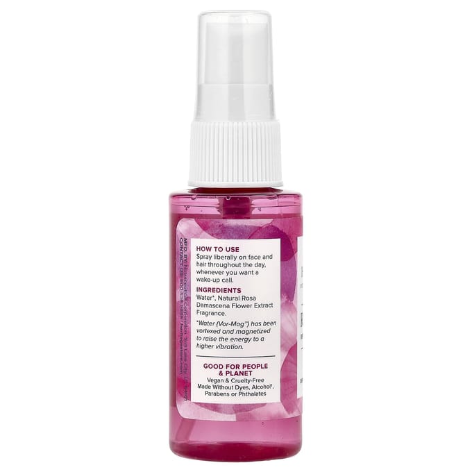 Rozenwater, Spray Mist Spray, Rozenblaadjes, 59ml(2 fl oz)