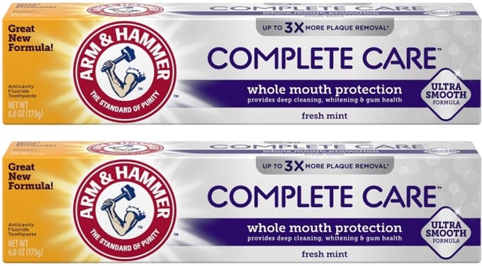 Arm&Hammer Complete Care - Tandpasta - Verwijdert vlekken, 2-pack