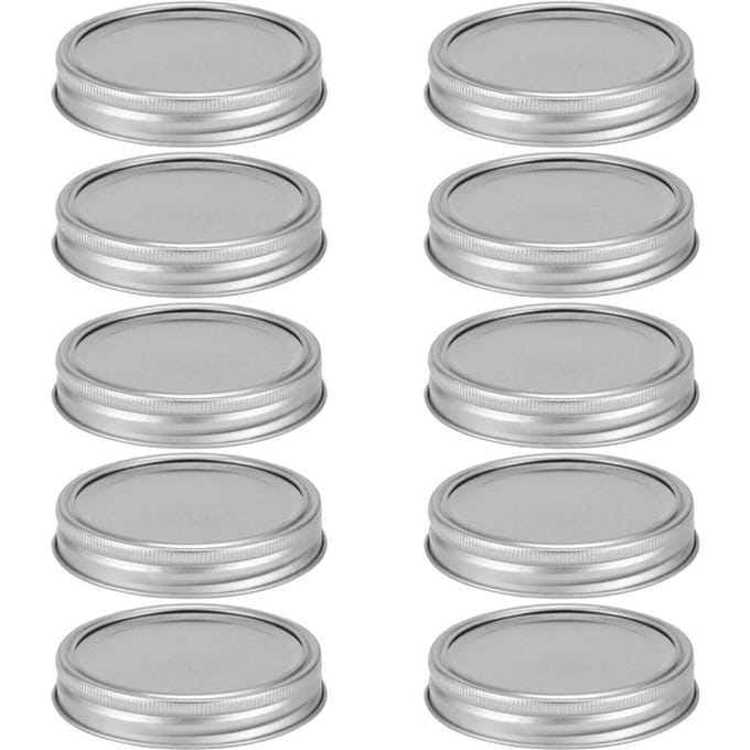 Glazen Potten Deksel met Split-Type Ronde Voedselcontainer Sealing Deksel Keukenaccessoire 86mm