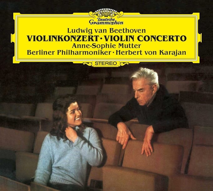 Anne-Sophie Mutter, Berliner Philharmoniker, Herbert von Karajan - Beethoven: Violin Concerto Op.61 (CD) (Remastered)