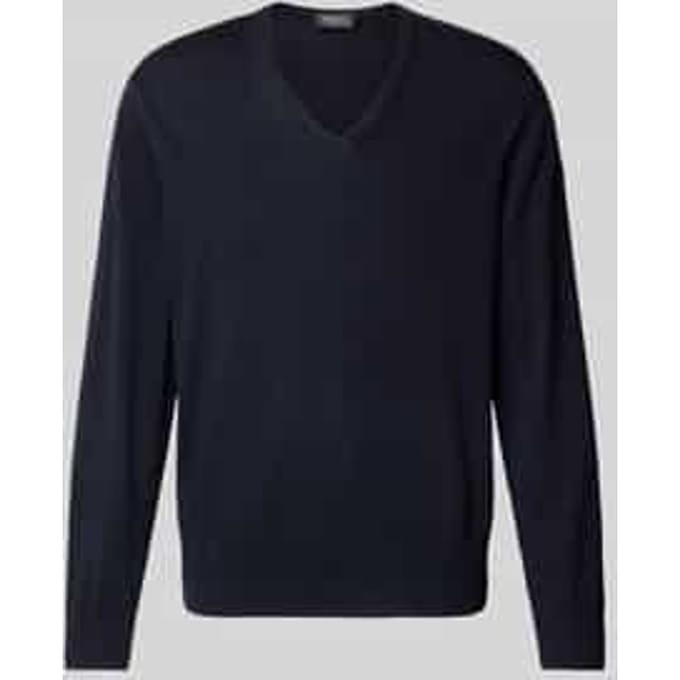 Gebreide pullover van scheerwol