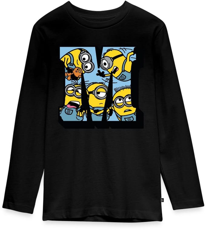 Minions College Brief Premium T-Shirt Tiener Lang