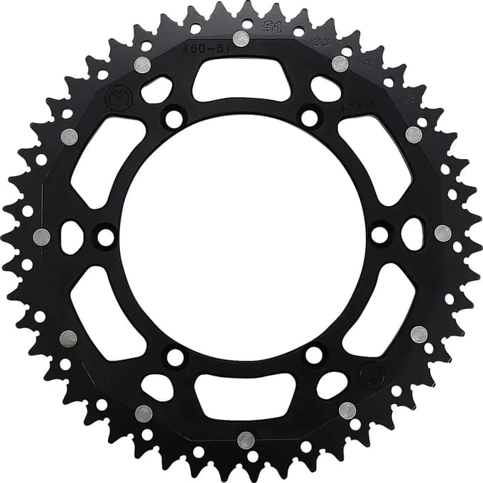 Stalen motorfietskroon Moose