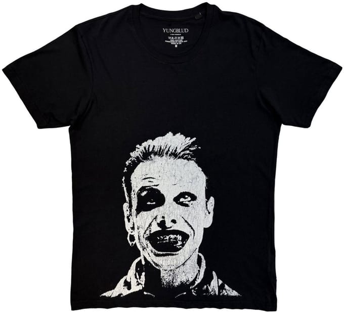 Yungblud - Mono Grin Heren Tshirt - L - Zwart