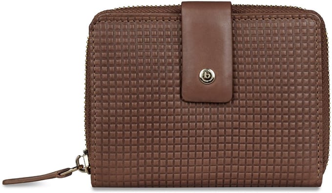 bugatti portemonnee Noemi Lady Zip Around Wallet Cognac bruine