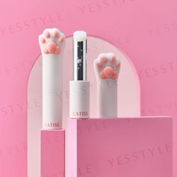 CATISS - White Cat Paw Lip Balm Original Flavor & Colorless 3g