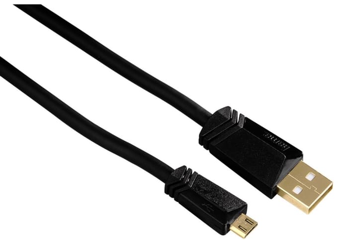 Hama Kabel USB A - Micro USB B 1.5M 3 Ster