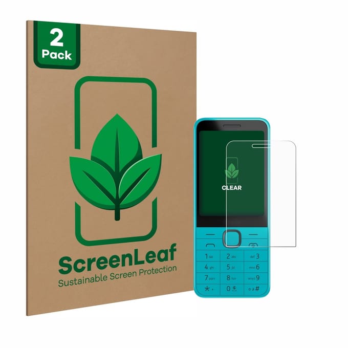 2 Stuks Screenprotector voor Nokia 235 4G (2024) - Hoogwaardige Beschermfolie transparant