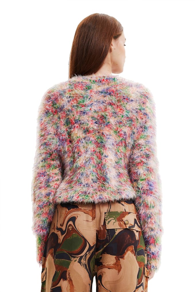 Desigual Dames Tricot In Meerkleurig