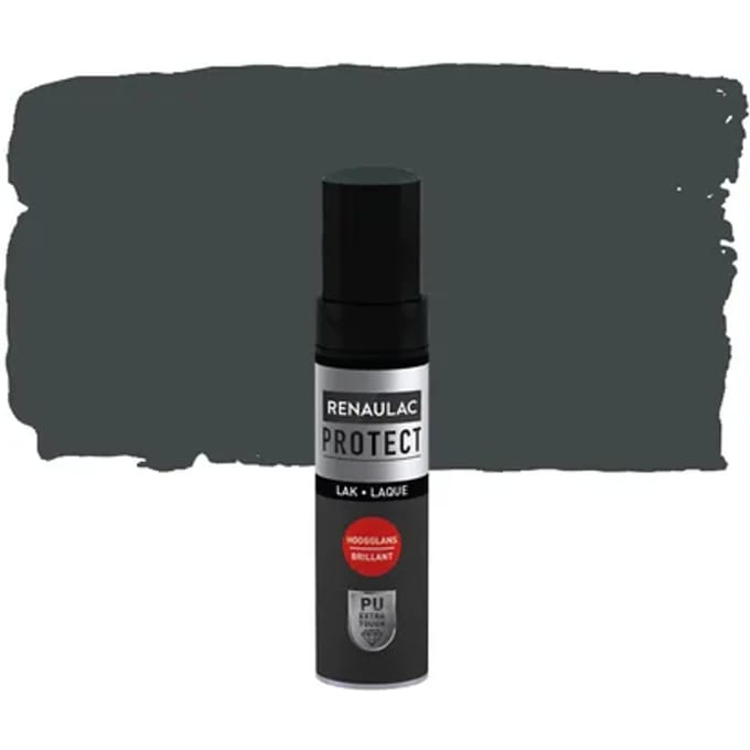 Renaulac Lakcorrectiepen Protect - Verkeersgrijs B Ral 7043 - Hoogglans - 12ml
