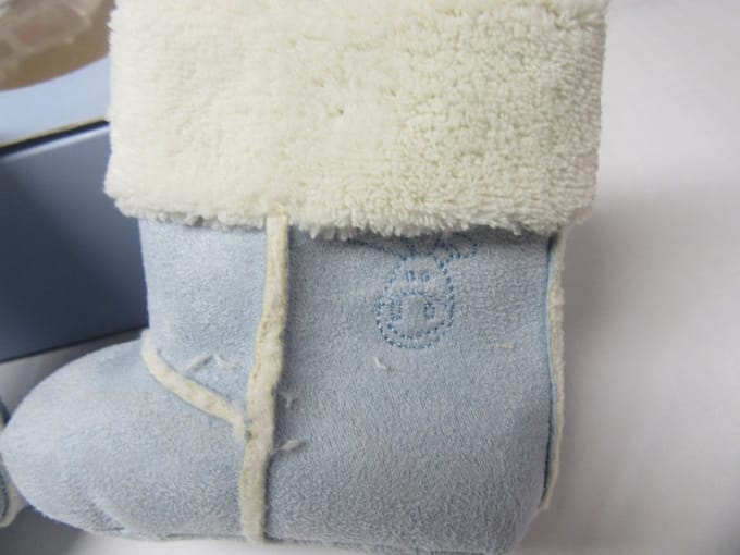 Noukie's slofjes , laarsjes in blauw  mat 20   6-12 maand