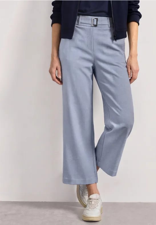 High Waist Culotte met gespdetail