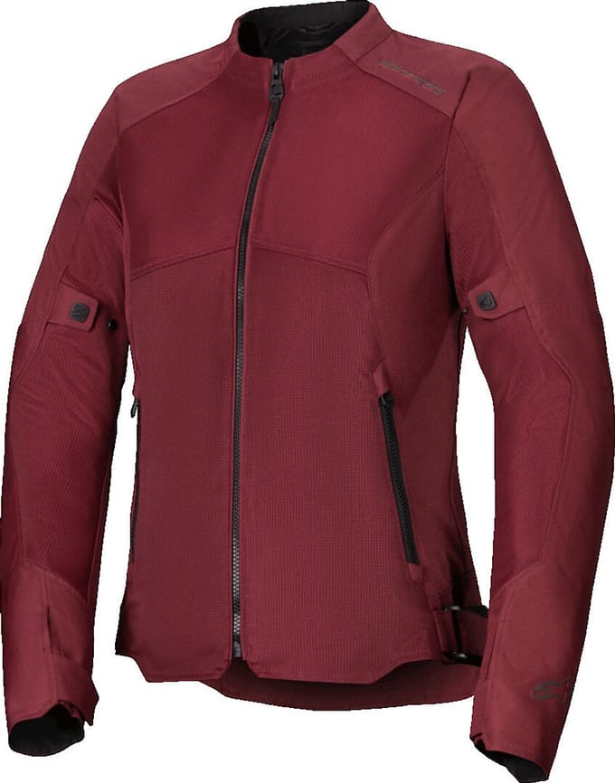 Alpinestars Stella C-1 Air Burgundy Dames Motorjas - Maat L - Jas