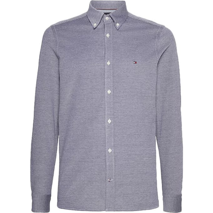 Tommy Hilfiger overhemd 30675 - Carbon Navy