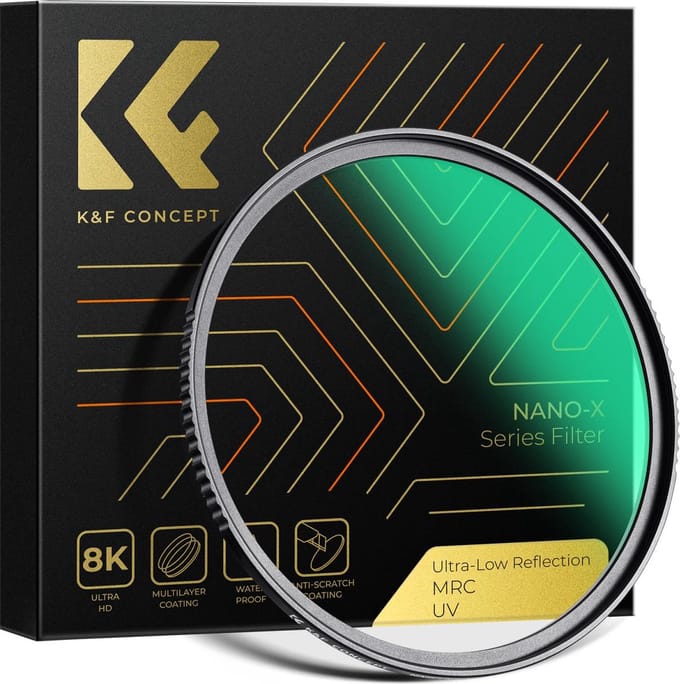 K&F Concept 52mm UV filter Nano-X MRC HD Ultra Low Reflection