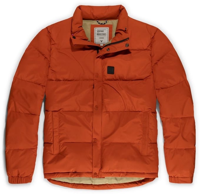 Vintage Industries Cas Jacket Orange S