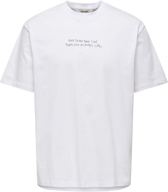 ONLY&SONS - ONSAARON LIFE RLX SS TEE - Heren - T-shirts