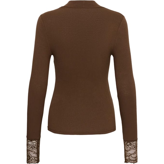 T-shirt met coltrui voor dames KAFFE KAOmi