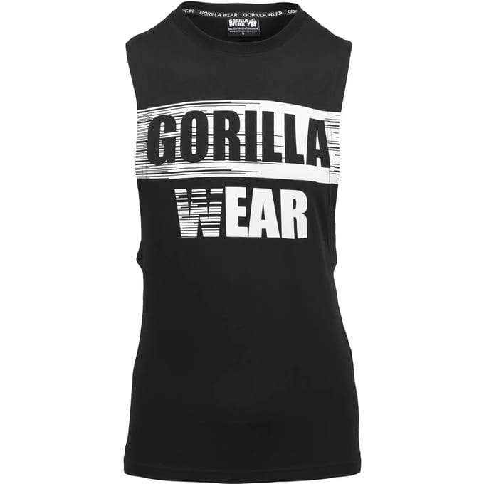 Gorilla Wear Lopez Drop Armhole Tank Top - Zwart - M