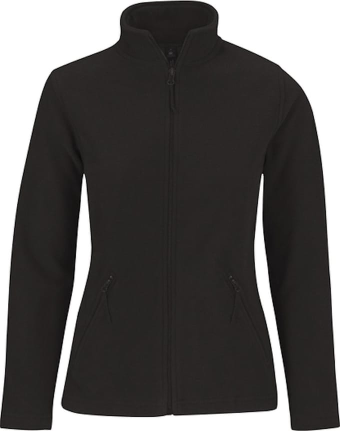 Fleecevest 'ID.501 Micro Fleece Full Zip' Dames Maat 3XL Zwart