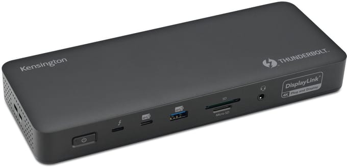 Kensington SD5920T EQ Thunderbolt 4 Quad 4K Hybrid Dock met DisplayLink® Technology