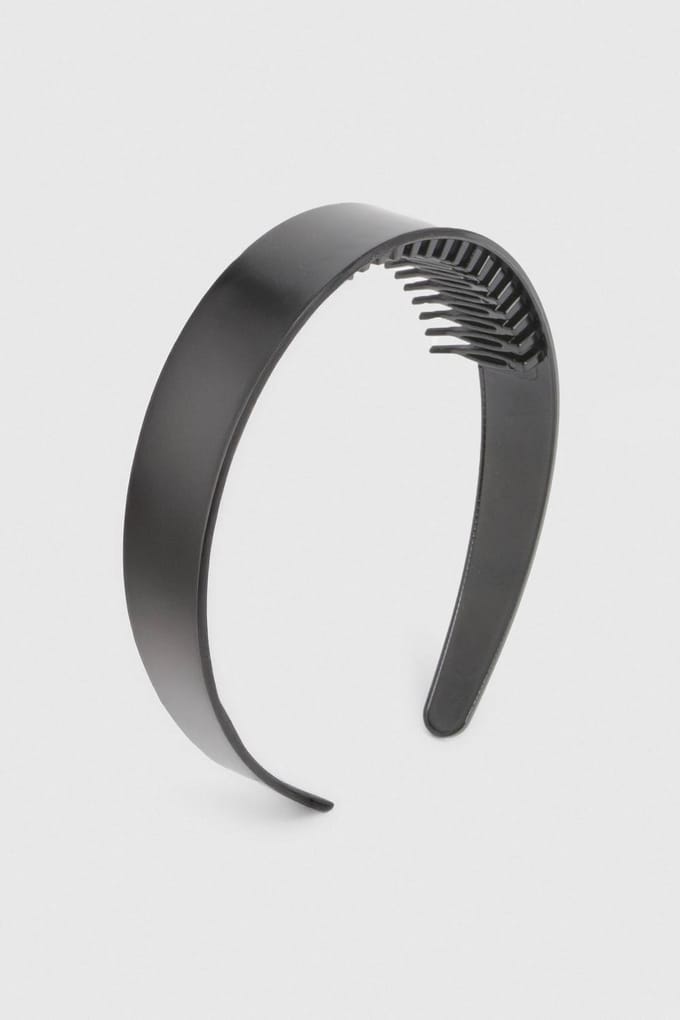 boohoo Dames Antislip Extra Grip Hoofdband | Zwart