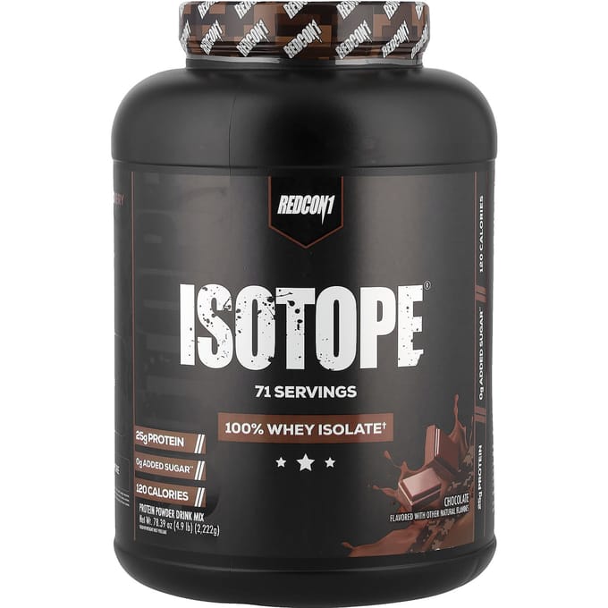 Redcon1, Isotope, 100% Whey Isolaat, Chocolade, 4,9 lb (2,222 g)