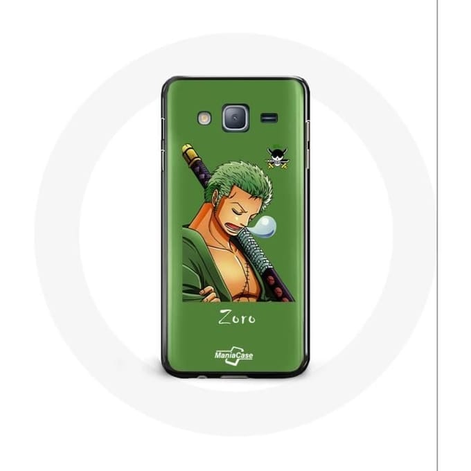 Case voor Samsung galaxy J3 Manga Zoro-zwaard uit één stuk