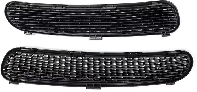 Grille Front Nextron - Voorbumper grill Deluxe - Voor Mini Cooper R50/R52/R53 - Honingraat Mesh