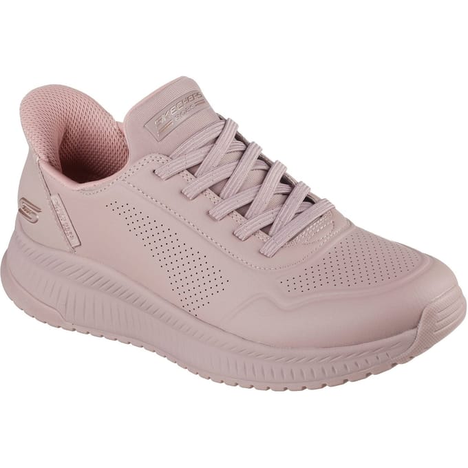 Skechers BOBS Squad 4 Sleutel Look Dames Blush Sneakers