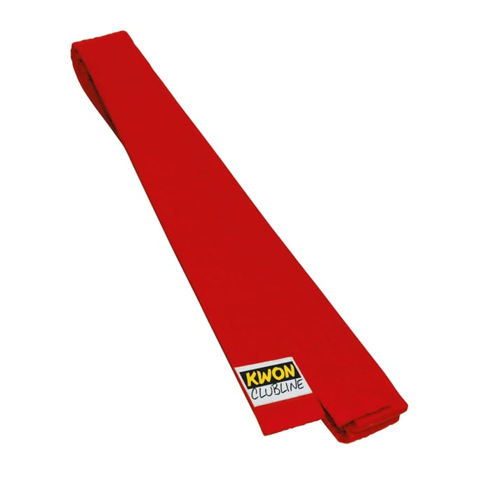 Red budō zachte riem Kwon